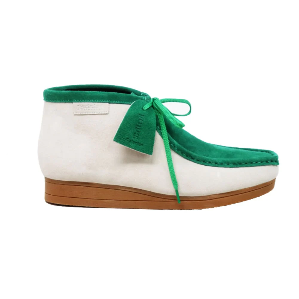 British Walkers New Castle – Two-Tone Combo Suede Men’s Chukka Boot | Retro-Inspired Craft with Modern Artisan Detail - Image 11