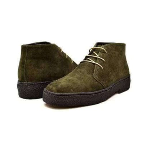 British Walkers Playboy Original – Olive Suede Men’s Chukka Boot | Soft-Tone Heritage Craft with Modern Refined Style - Image 3