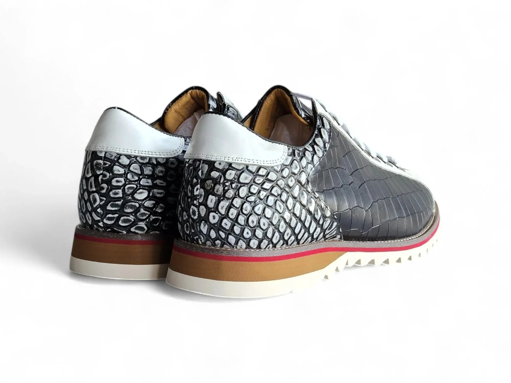 Carrucci Shoes Apex Explorer Men's Leather Sneaker Ks553-01t - Image 11