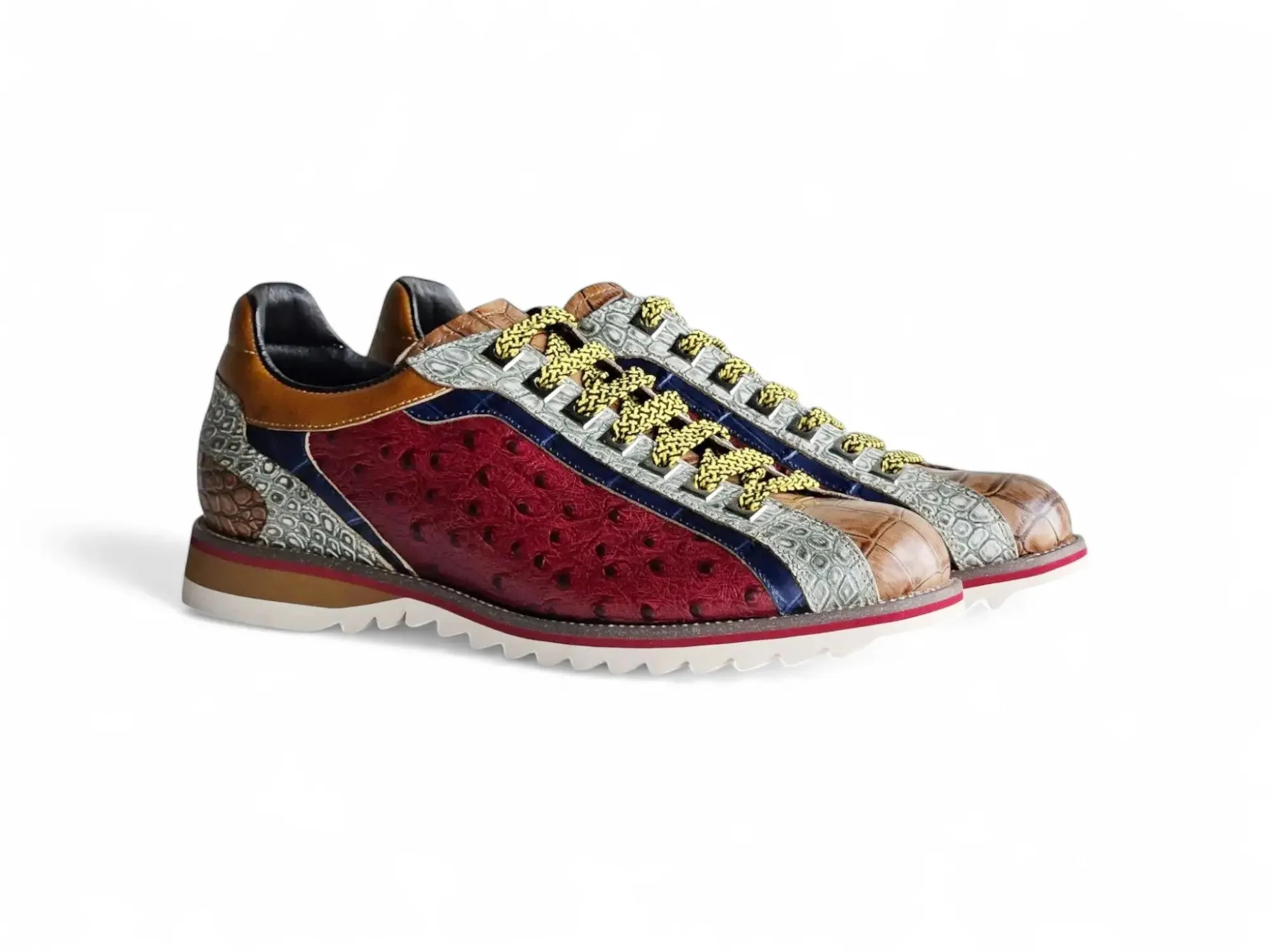 Carrucci Shoes Apex Explorer Men's Leather Sneaker Ks553-01t - Image 12