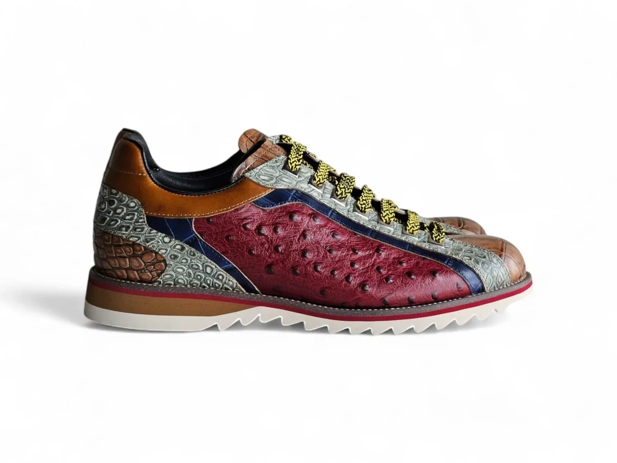 Carrucci Shoes Apex Explorer Men's Leather Sneaker Ks553-01t - Image 15