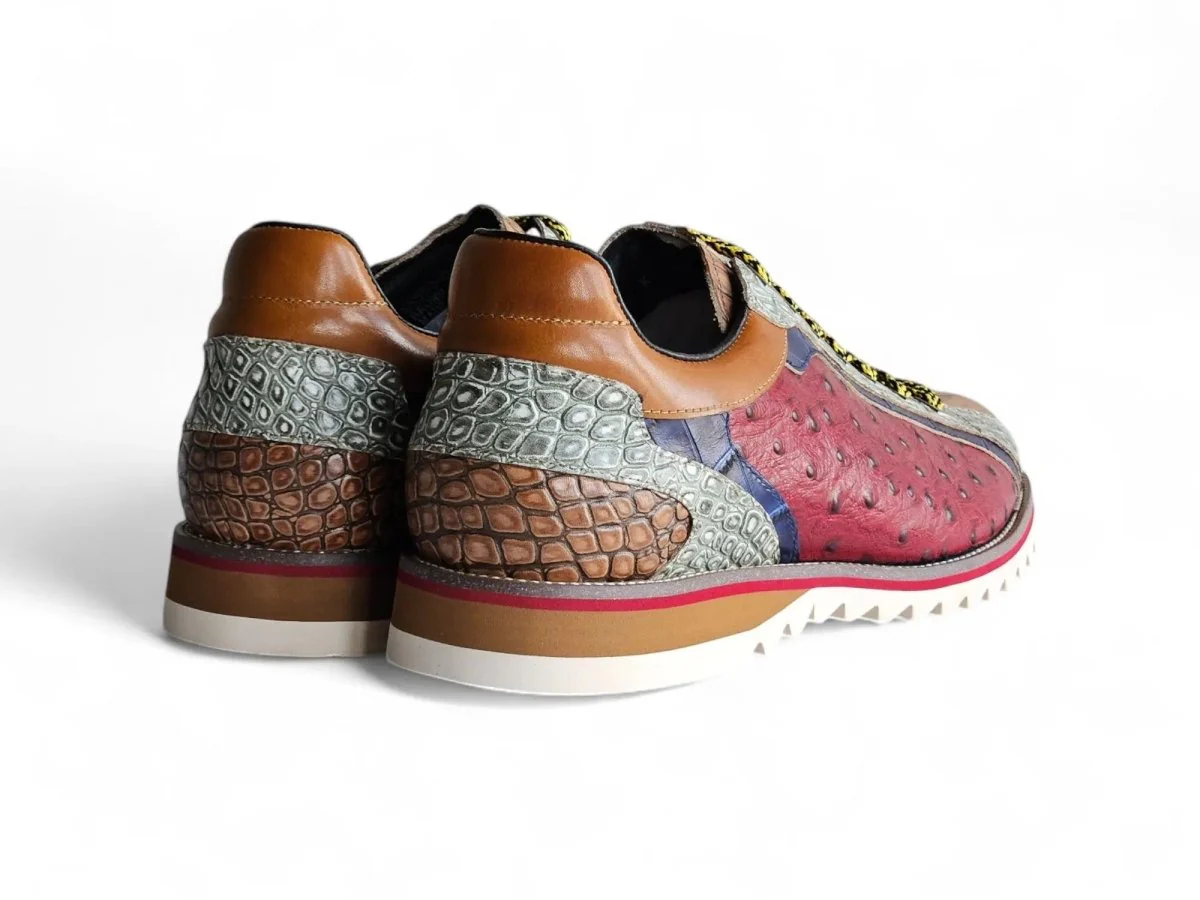 Carrucci Shoes Apex Explorer Men's Leather Sneaker Ks553-01t - Image 16