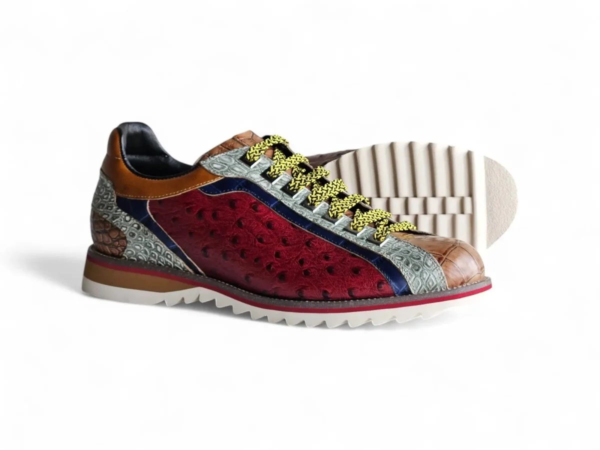 Carrucci Shoes Apex Explorer Men's Leather Sneaker Ks553-01t - Image 17