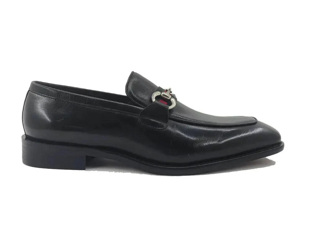 Carrucci Shoes Burnished Calfskin Slip On Loafer Calfskin KS509-28R - Image 7