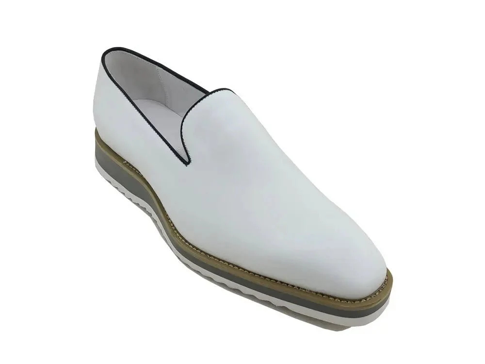Carrucci Shoes Burnished Wholecut Loafer Leather KS515-03 - Image 16