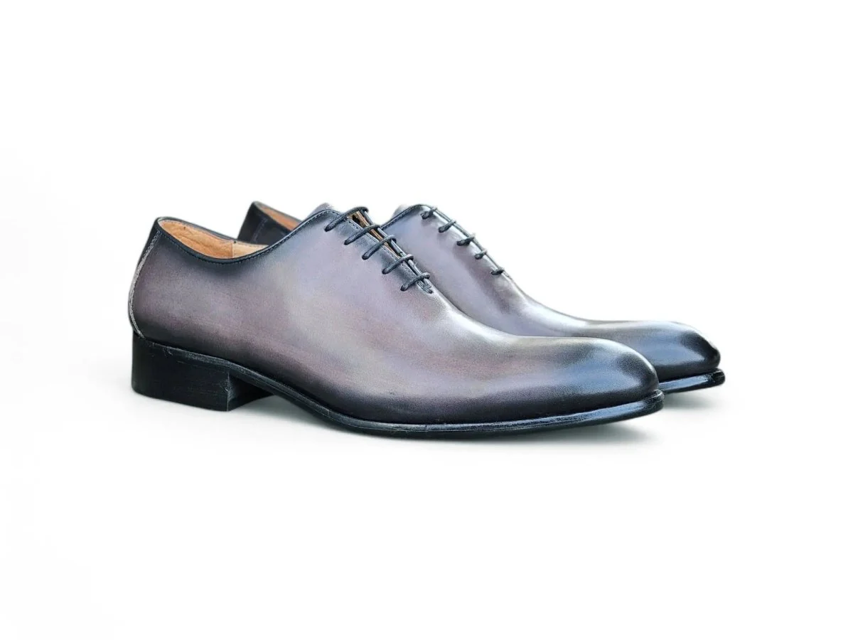 Carrucci Shoes Calfskin Whole Cut Lace Up Oxford Leather KS505-12 - Image 15