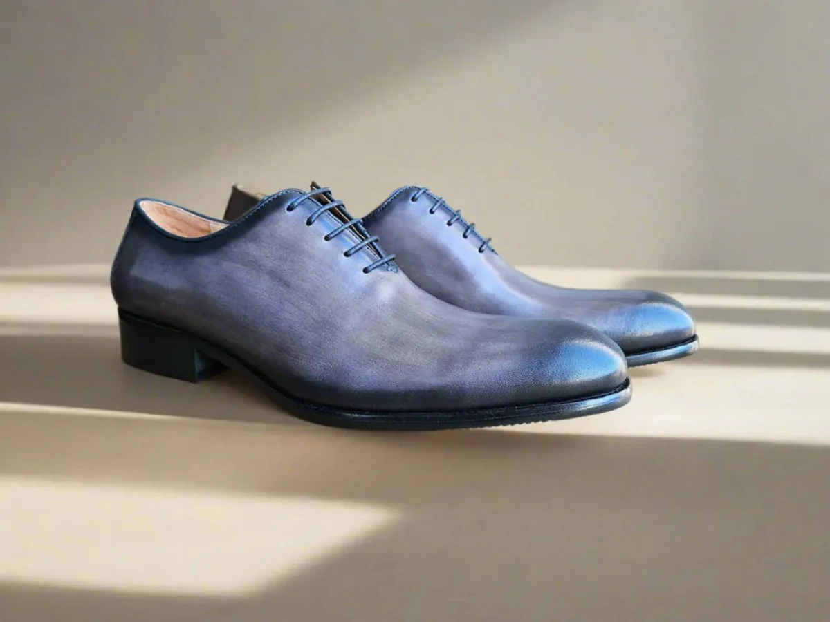 Carrucci Shoes Calfskin Whole Cut Lace Up Oxford Leather KS505-12 - Image 17