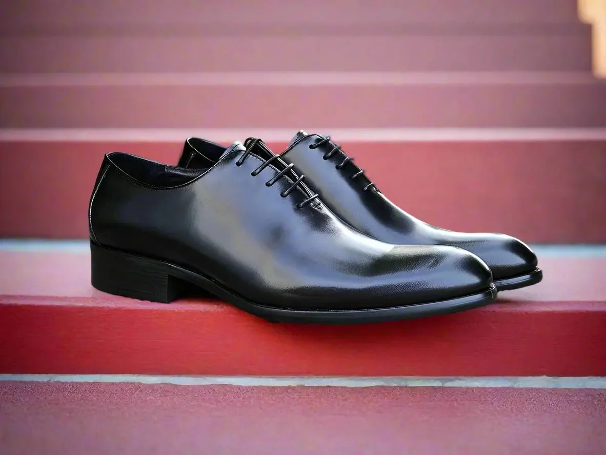 Carrucci Shoes Calfskin Whole Cut Lace Up Oxford Leather KS505-12 - Image 31