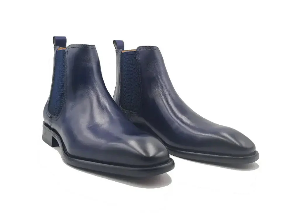 Carrucci Shoes Chelsea Boot Cushioned Footbed Calfskin Leather KB509-30 - Image 15