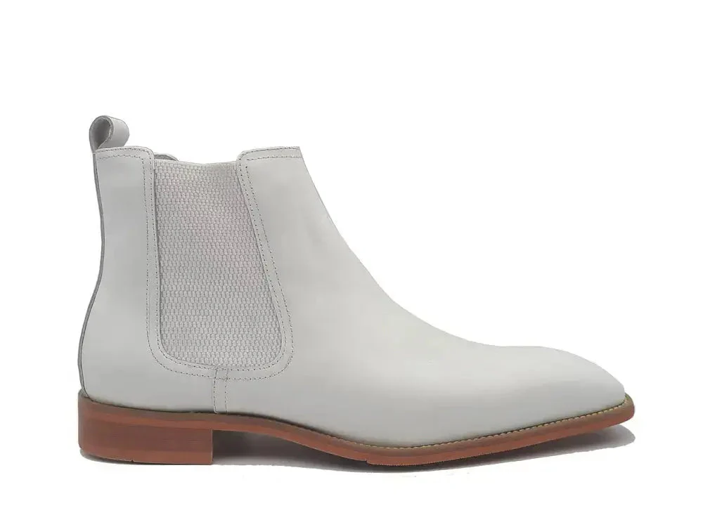 Carrucci Shoes Chelsea Boot Cushioned Footbed Calfskin Leather KB509-30 - Image 3