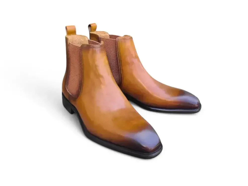 Carrucci Shoes Chelsea Boot Cushioned Footbed Calfskin Leather KB509-30 - Image 8
