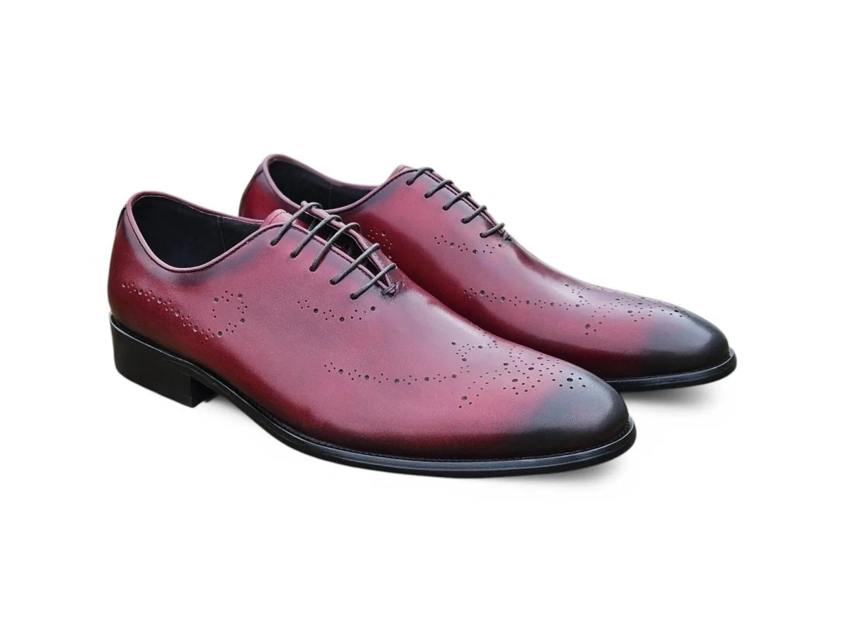 Carrucci Shoes Elegant Classic Whole Cut Oxford Medallions KS886-731 - Image 10
