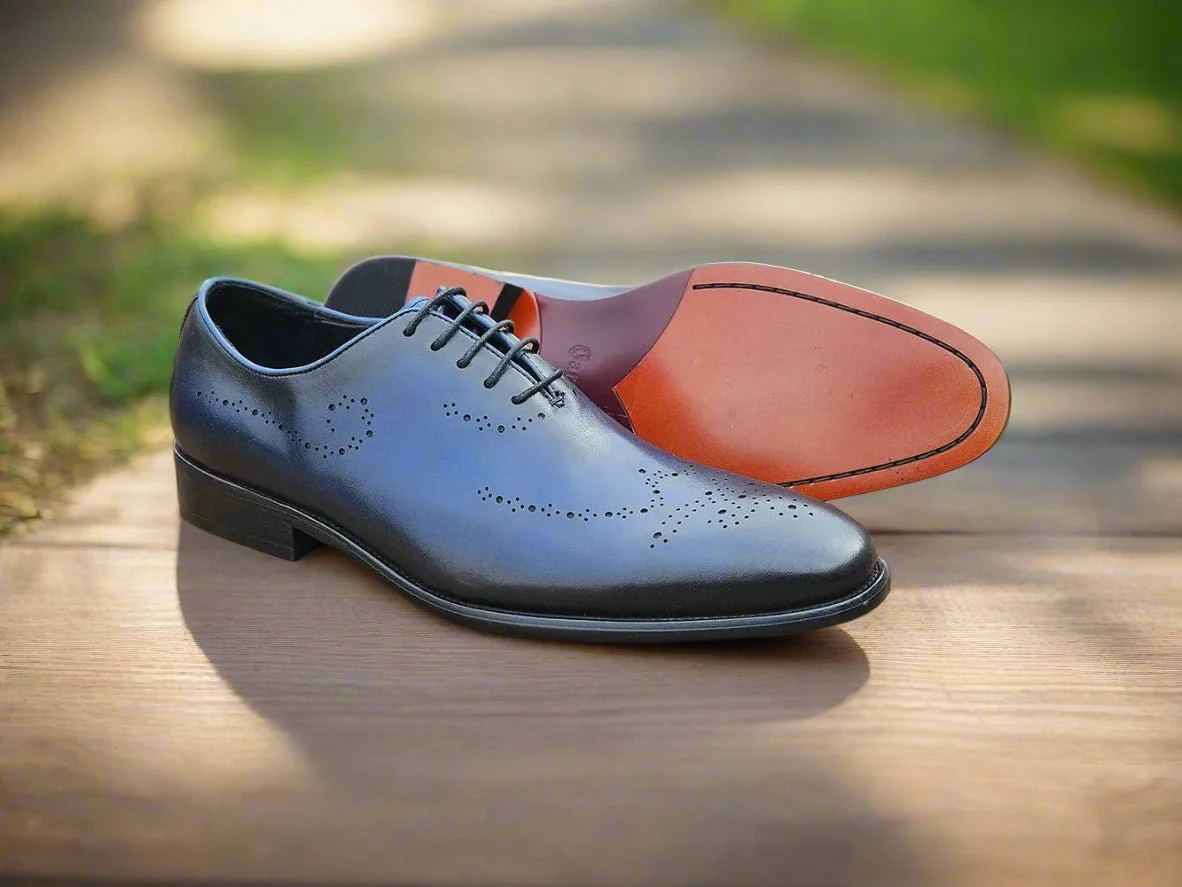 Carrucci Shoes Elegant Classic Whole Cut Oxford Medallions KS886-731 - Image 4