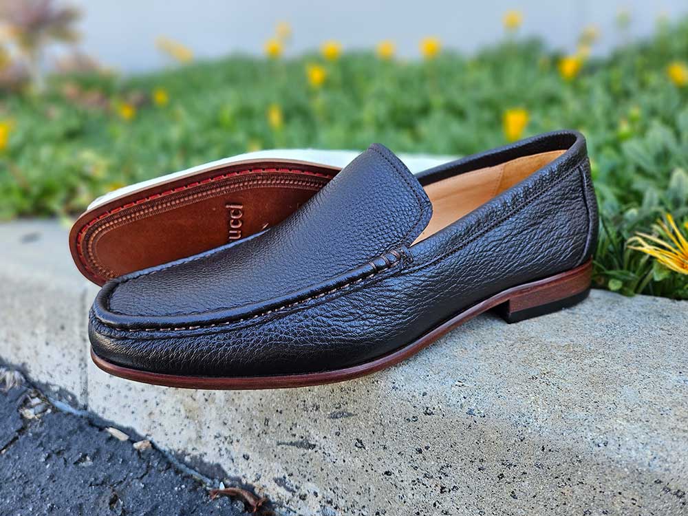 Carrucci Shoes Francis Timeless Slip On Loafer Luxury Leather KL201-02 - Image 12