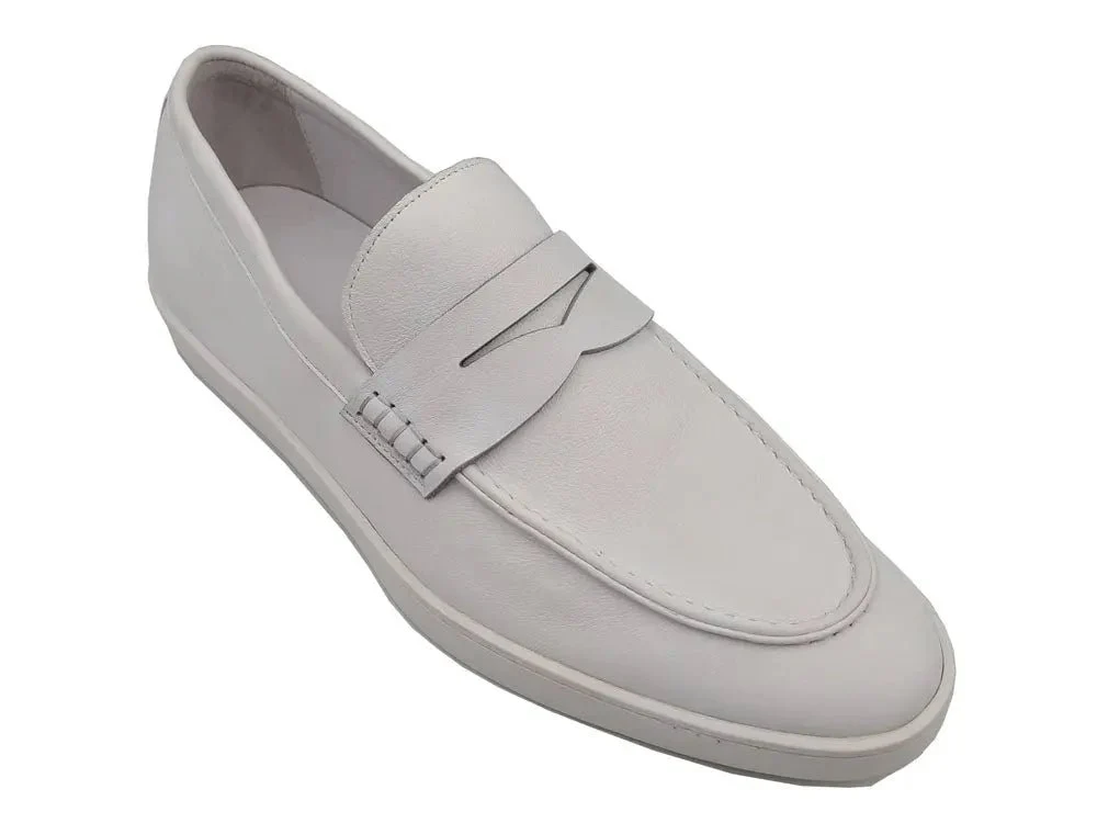 Carrucci Shoes Gorgeous Patina Burnished Penny Loafer Sneaker Calf Leather KS529-15 - Image 17