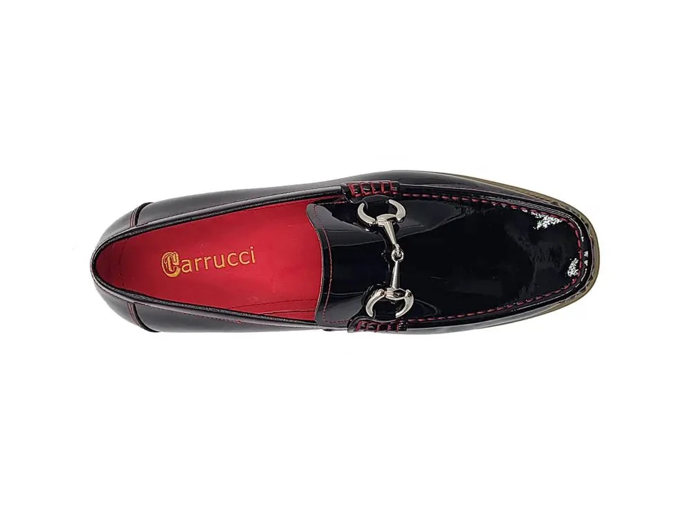 Carrucci Shoes Horse Bit Lug Sole Loafer Leather Full Leather Lining - Image 8