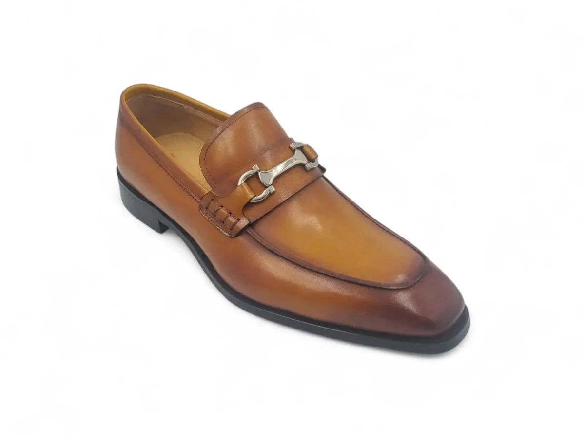 Carrucci Shoes Horsebit Buckle Loafer Calf Leather Timeless KS509-38 - Image 12
