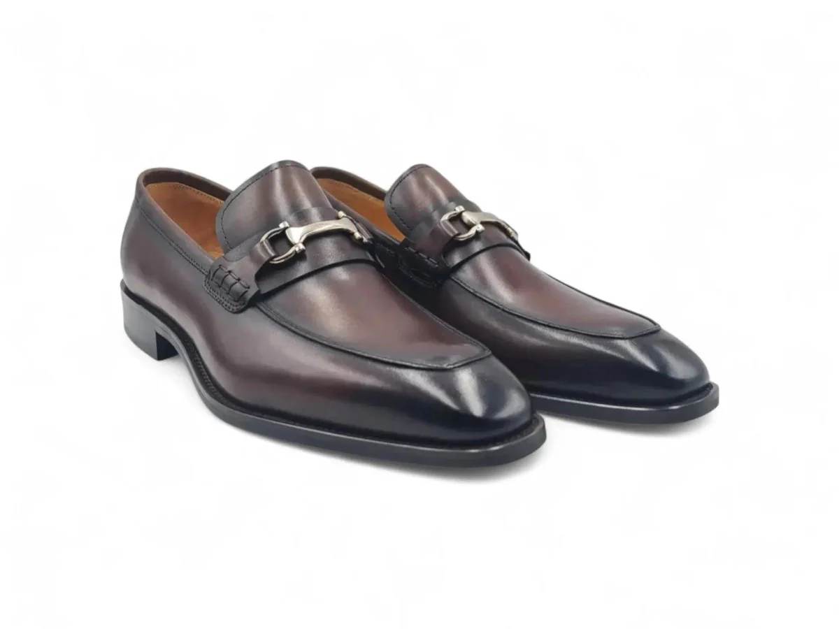 Carrucci Shoes Horsebit Buckle Loafer Calf Leather Timeless KS509-38 - Image 16