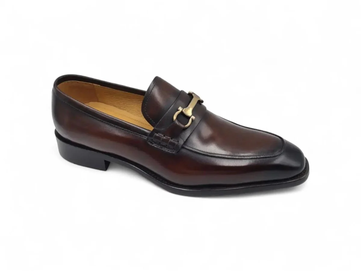 Carrucci Shoes Horsebit Buckle Loafer Calf Leather Timeless KS509-38 - Image 18