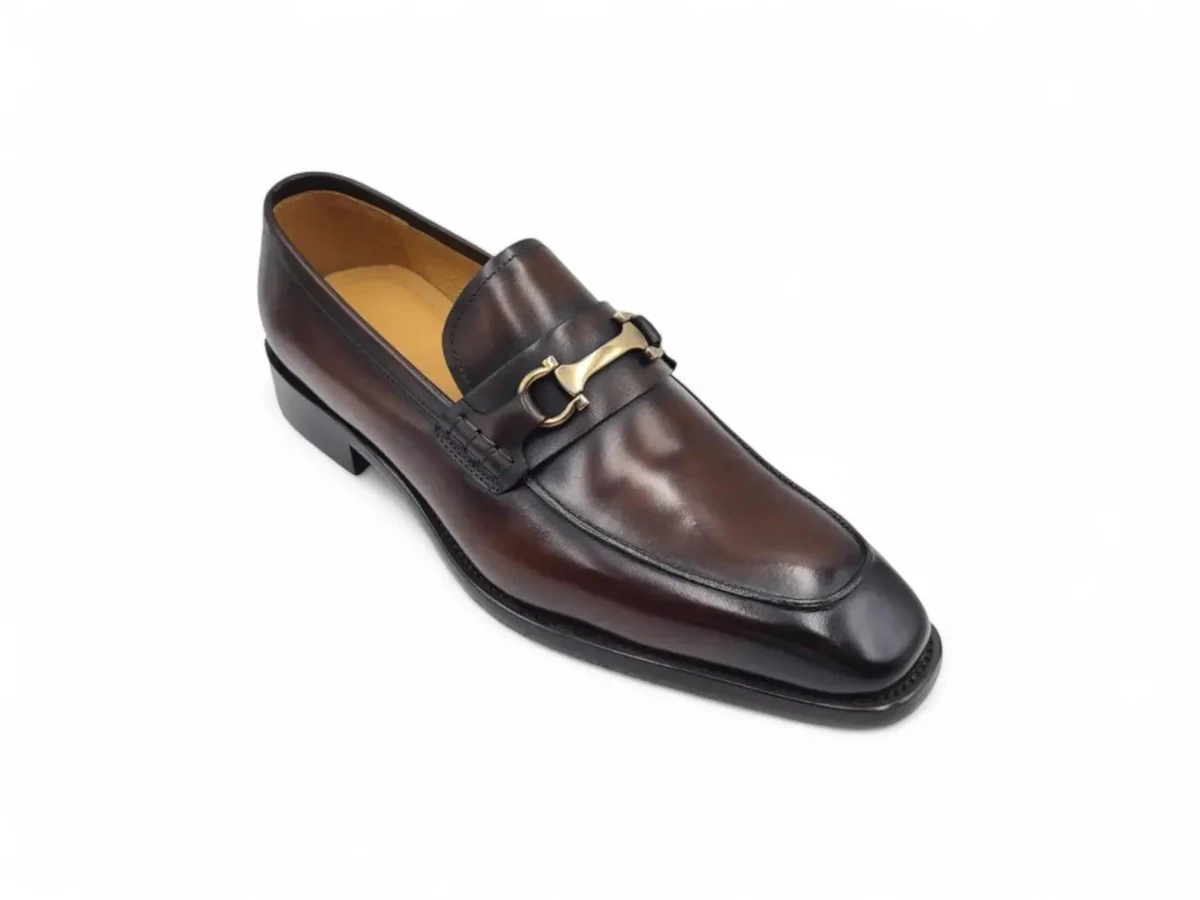 Carrucci Shoes Horsebit Buckle Loafer Calf Leather Timeless KS509-38 - Image 20