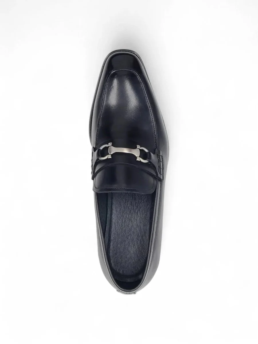 Carrucci Shoes Horsebit Buckle Loafer Calf Leather Timeless KS509-38 - Image 5