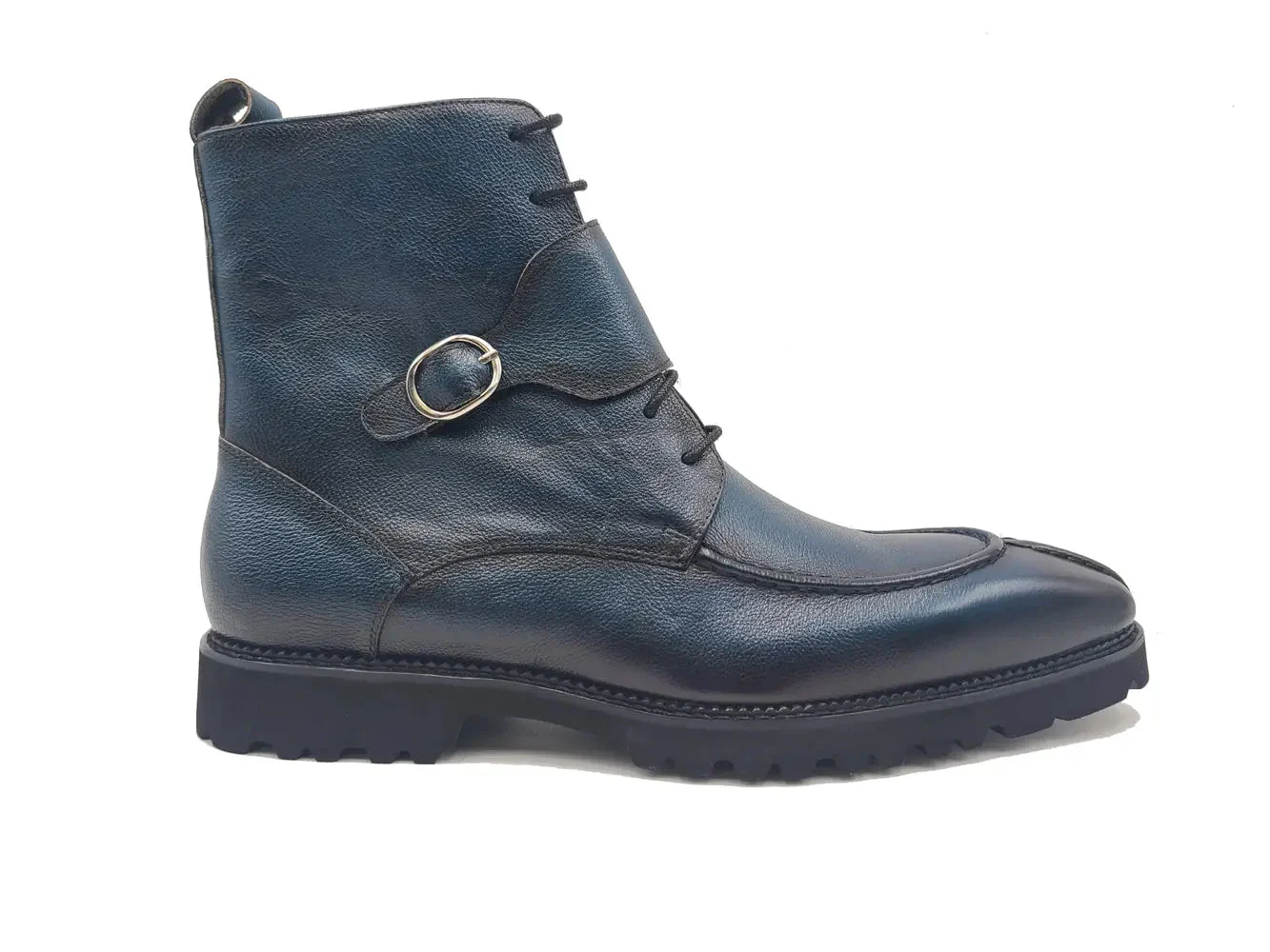 Carrucci Shoes Kb Rugged Split Toe Lace Up Boot Leather Boot KB480-03 - Image 21