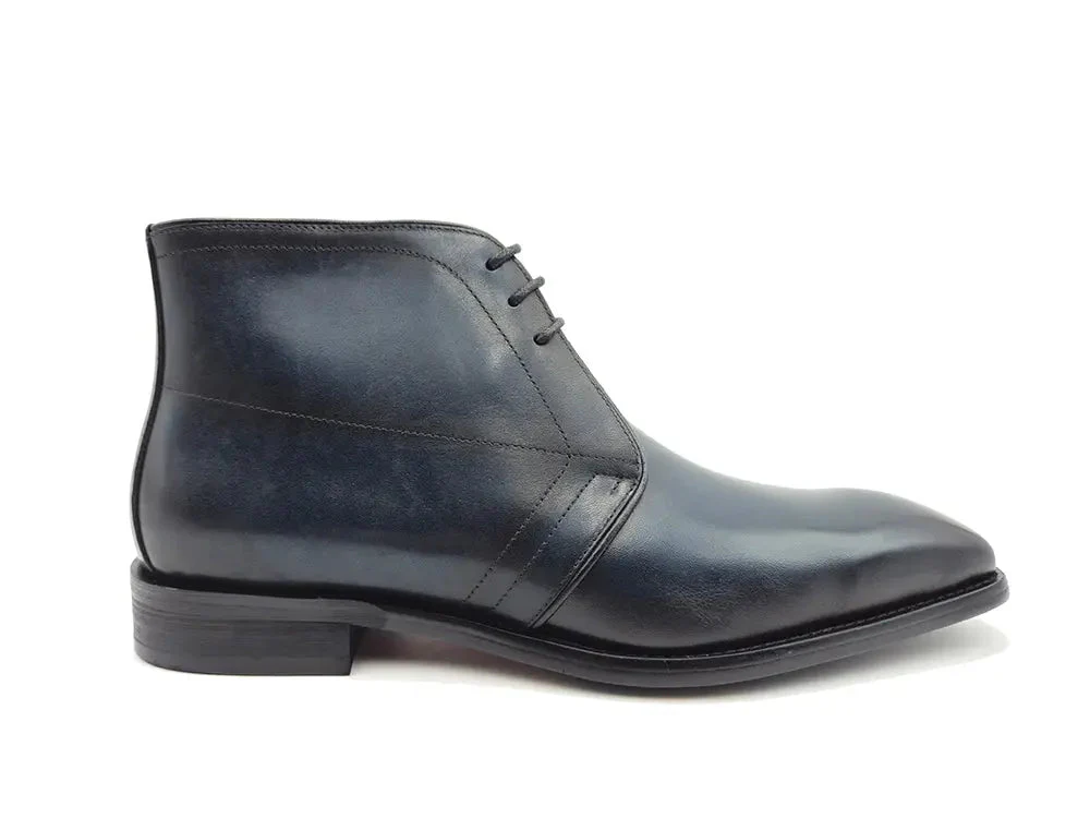 Carrucci Shoes KB509-11 Burnished Calfskin Chukka Boot KB509-11 - Image 5
