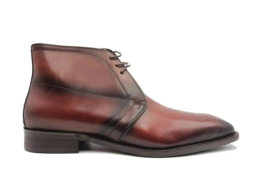 Carrucci Shoes KB509-11 Burnished Calfskin Chukka Boot KB509-11 - Image 7