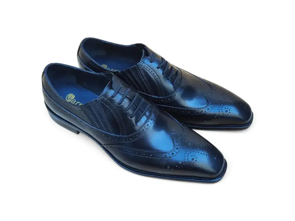 Carrucci Shoes Ks Wingtip Slip On Oxford Classic Leather KS509-18 - Image 23