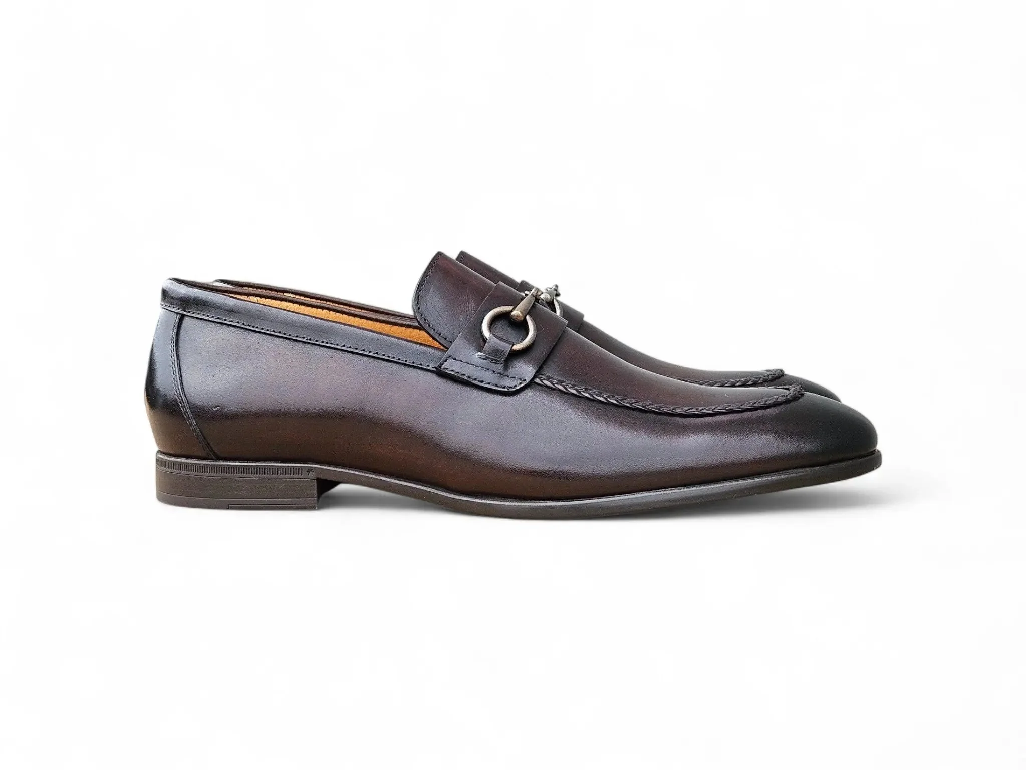 Carrucci Shoes Madison Bit Loafer Leather Black - Image 2