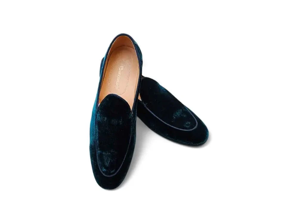 Carrucci Shoes Men's Velvet Prom Formal Shoe Elegant Classic - Image 5