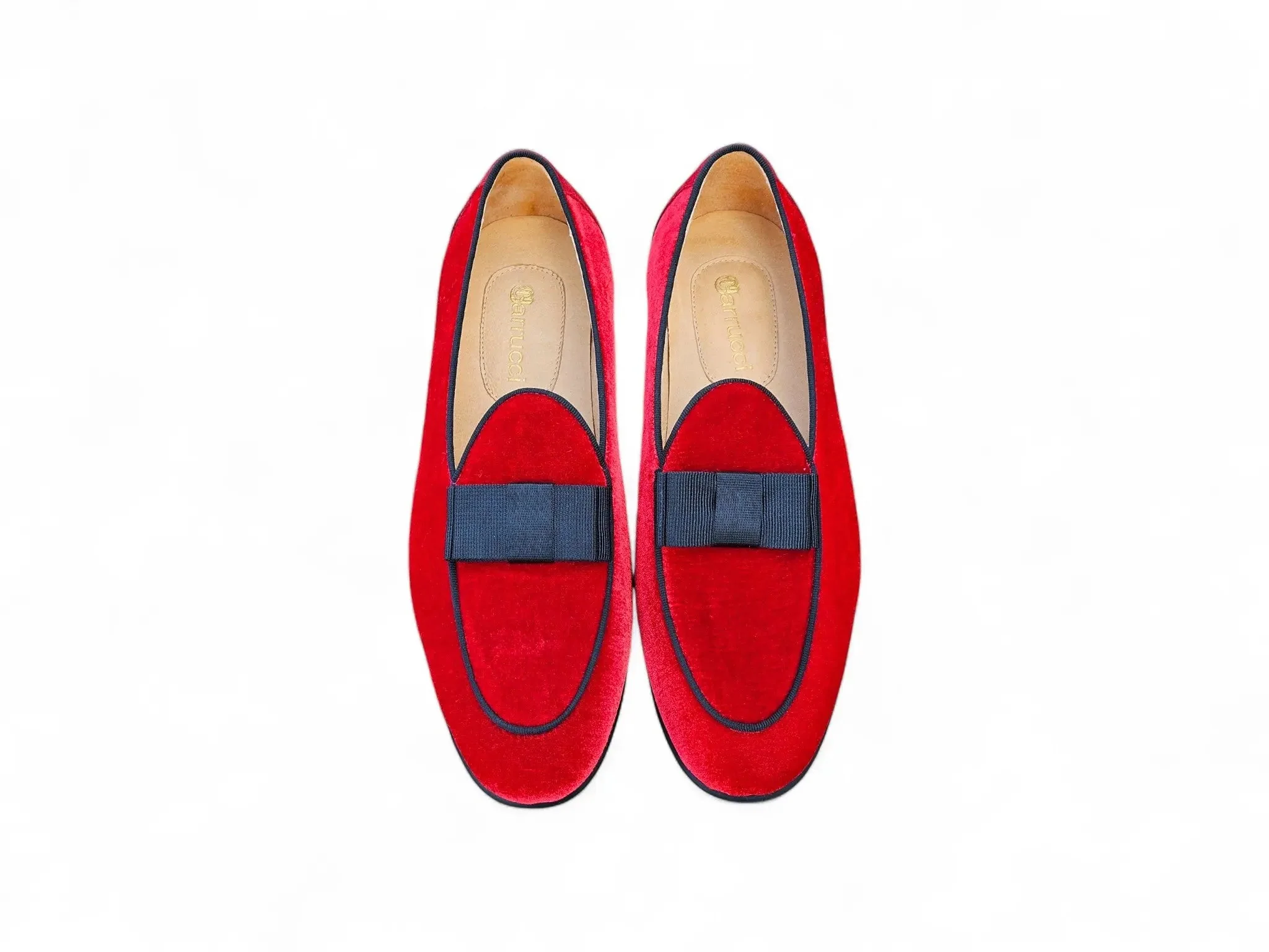 Carrucci Shoes Men's Velvet Prom Loafer Velvet KS525-102V - Image 2