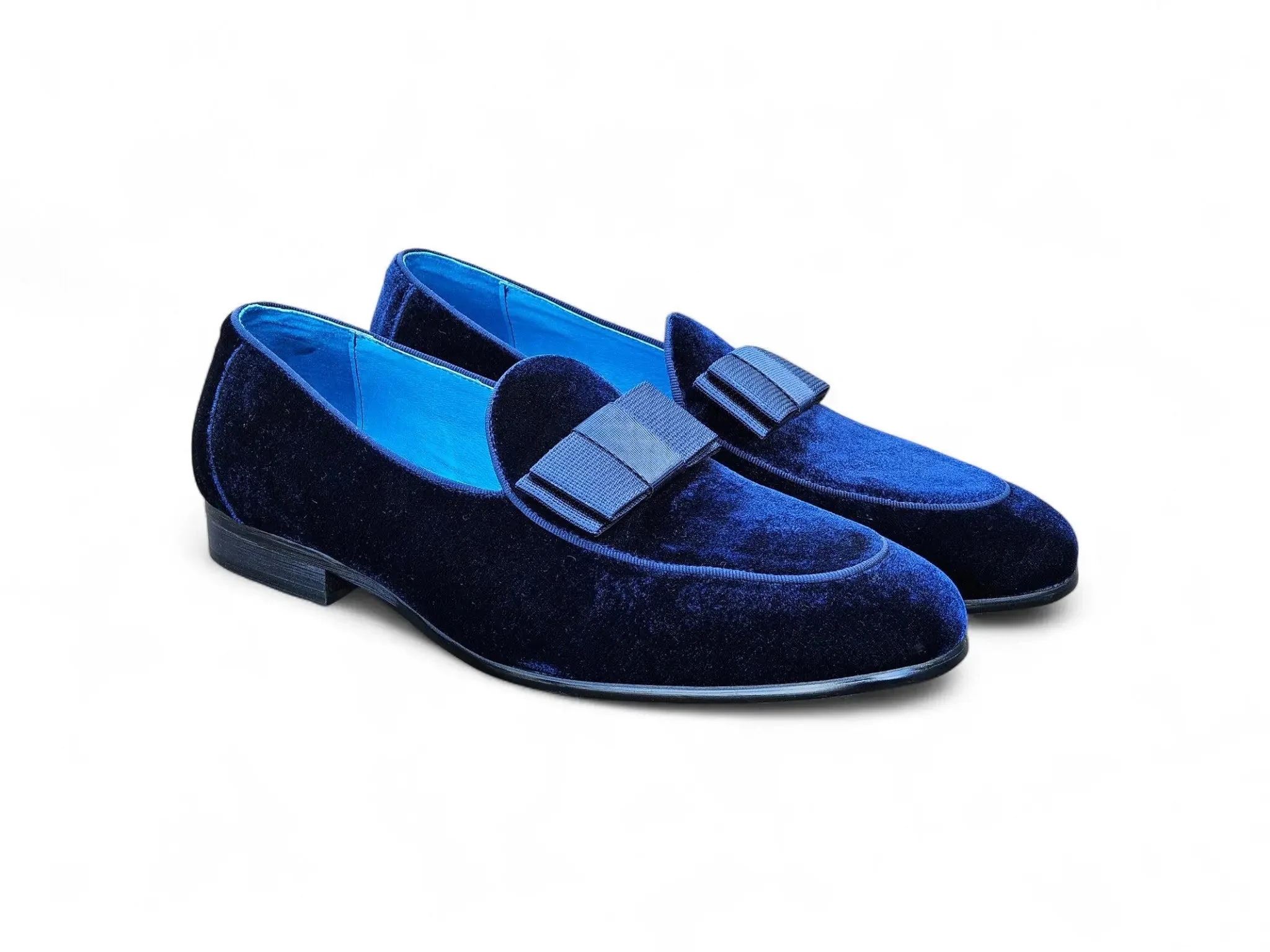 Carrucci Shoes Men's Velvet Prom Loafer Velvet KS525-102V - Image 3