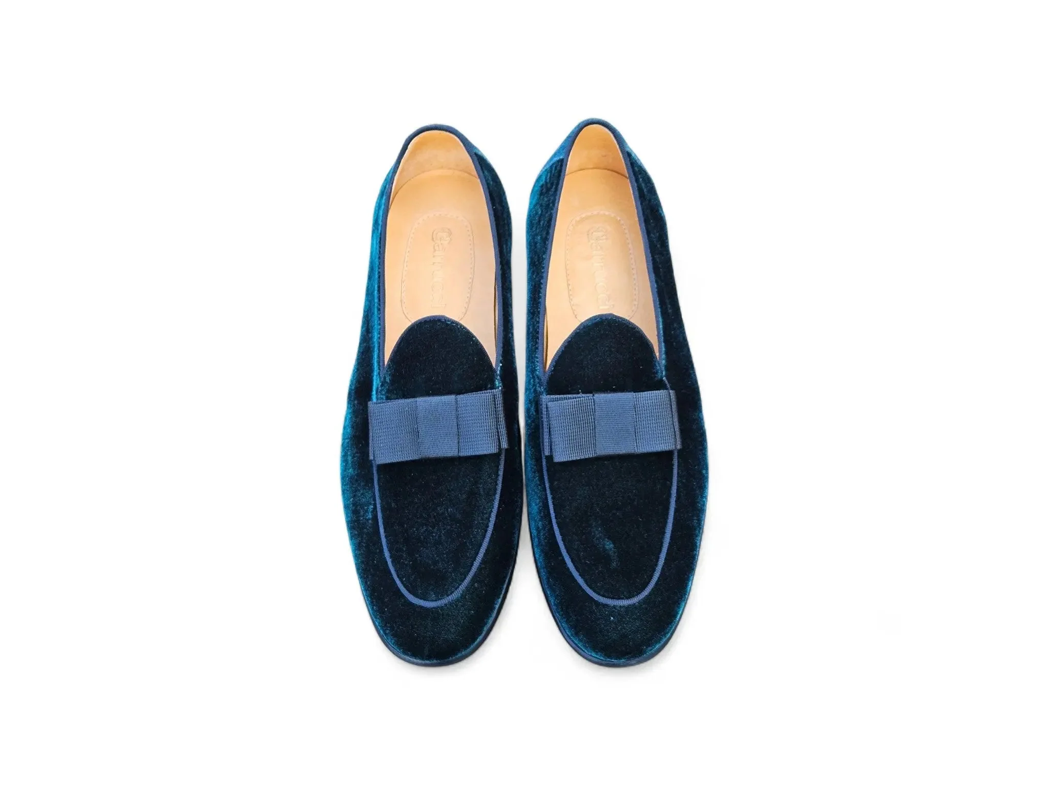 Carrucci Shoes Men's Velvet Prom Loafer Velvet KS525-102V - Image 8
