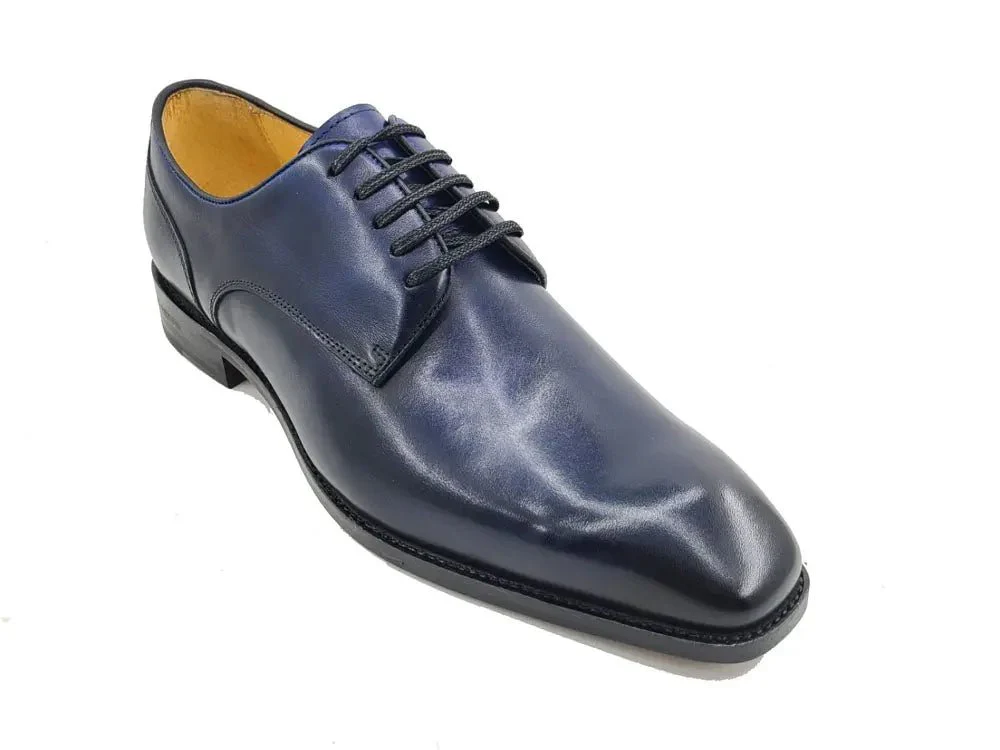 Carrucci Shoes Premium Burnished Blucher Oxford Calfskin KL901-02 - Image 13