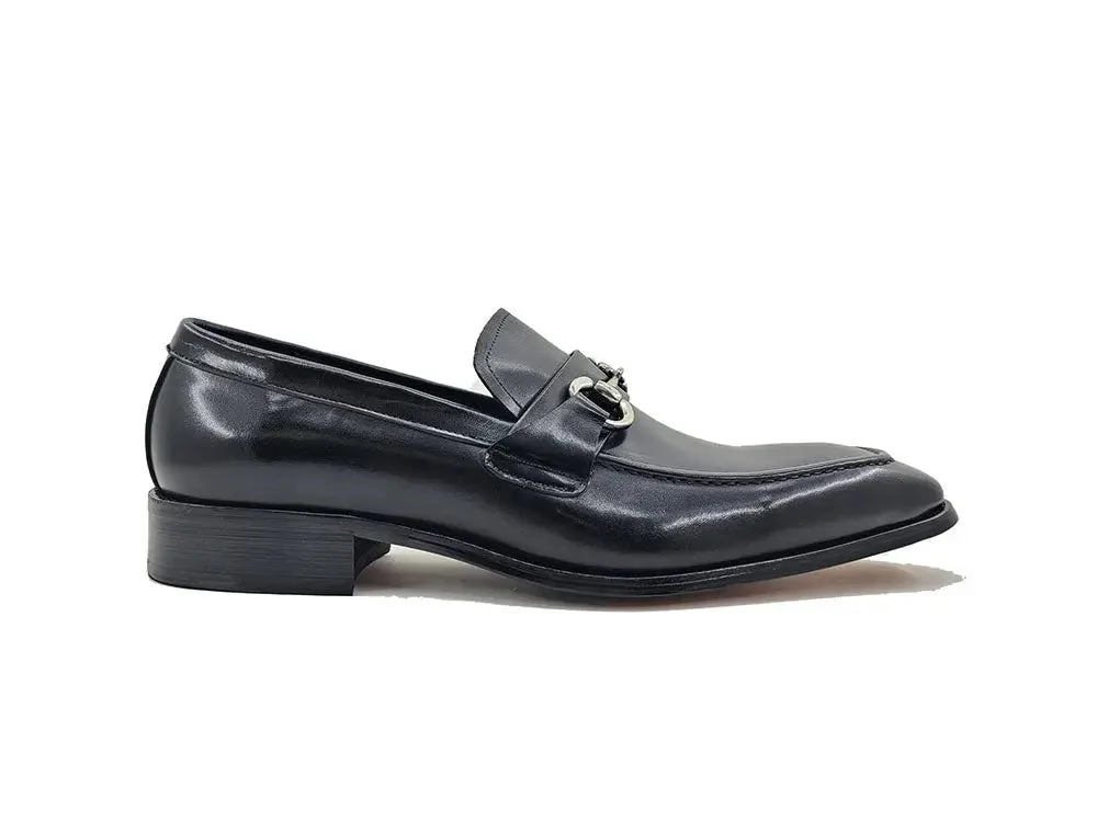 Carrucci Shoes Signature Buckle Loafer Men's Leather KS503-02 - Image 11