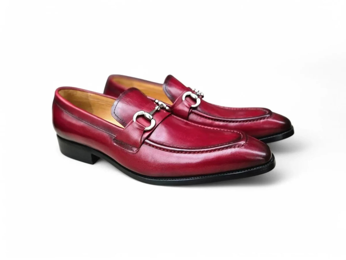 Carrucci Shoes Signature Buckle Loafer Men's Leather KS503-02 - Image 14