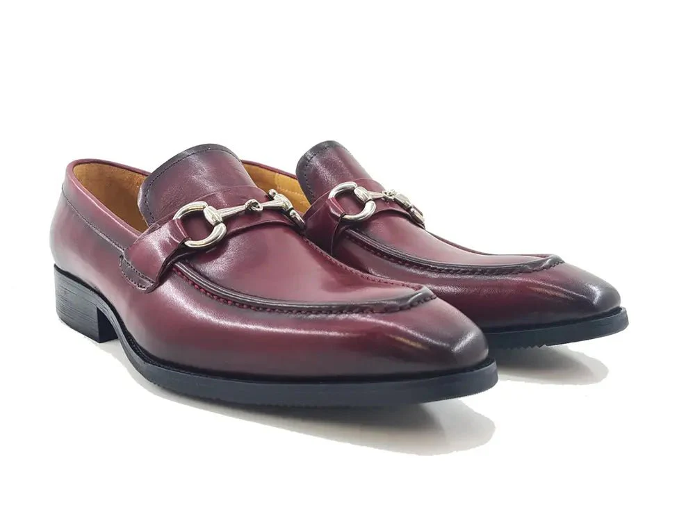 Carrucci Shoes Signature Buckle Loafer Men's Leather KS503-02 - Image 17