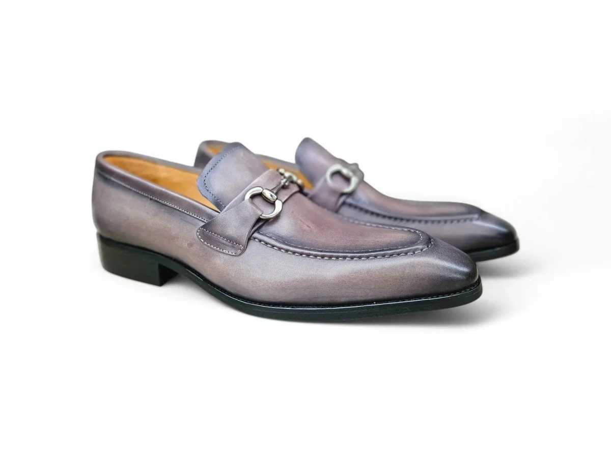 Carrucci Shoes Signature Buckle Loafer Men's Leather KS503-02 - Image 19