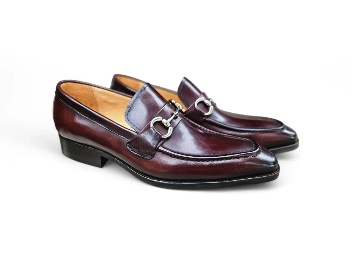 Carrucci Shoes Signature Buckle Loafer Men's Leather KS503-02 - Image 24
