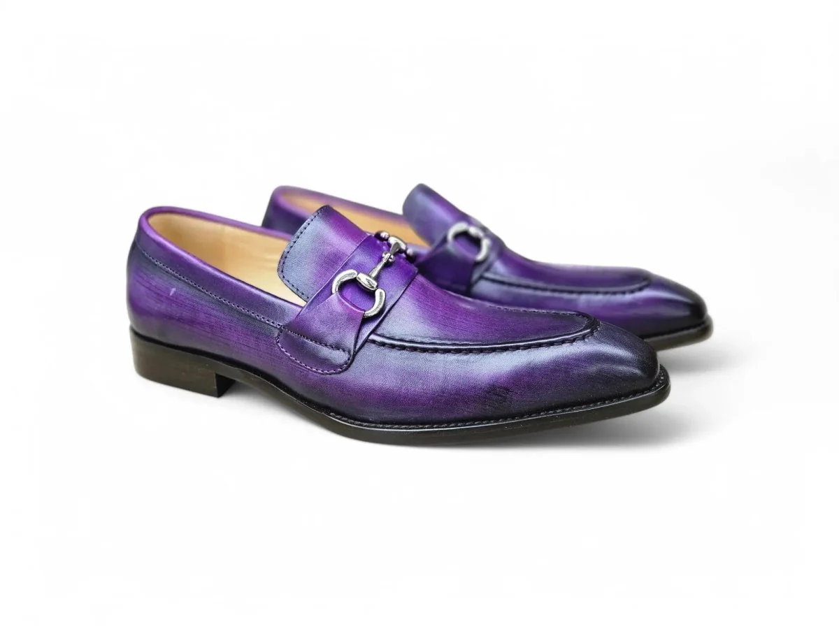 Carrucci Shoes Signature Buckle Loafer Men's Leather KS503-02 - Image 25