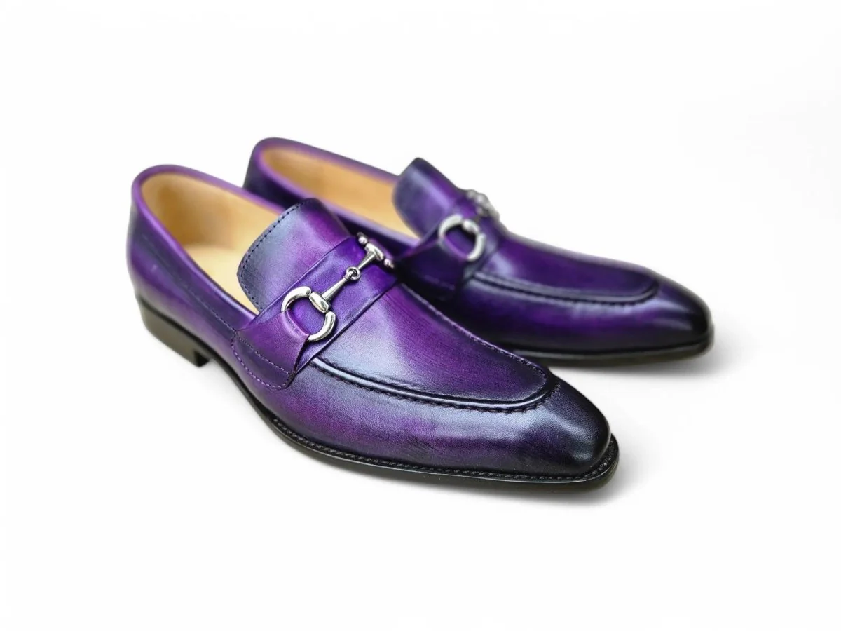 Carrucci Shoes Signature Buckle Loafer Men's Leather KS503-02 - Image 26