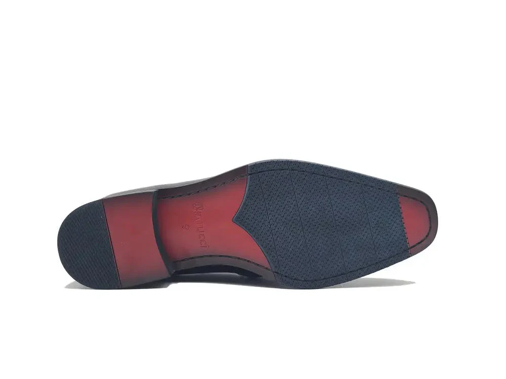 Carrucci Shoes Signature Horse Bit Calfskin Slip On Loafer KS509-28P - Image 13