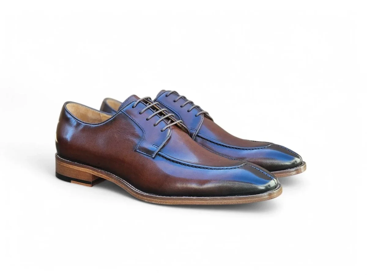 Carrucci Shoes Split Toe Oxford Men's Leather Dress Shoes KL903-07