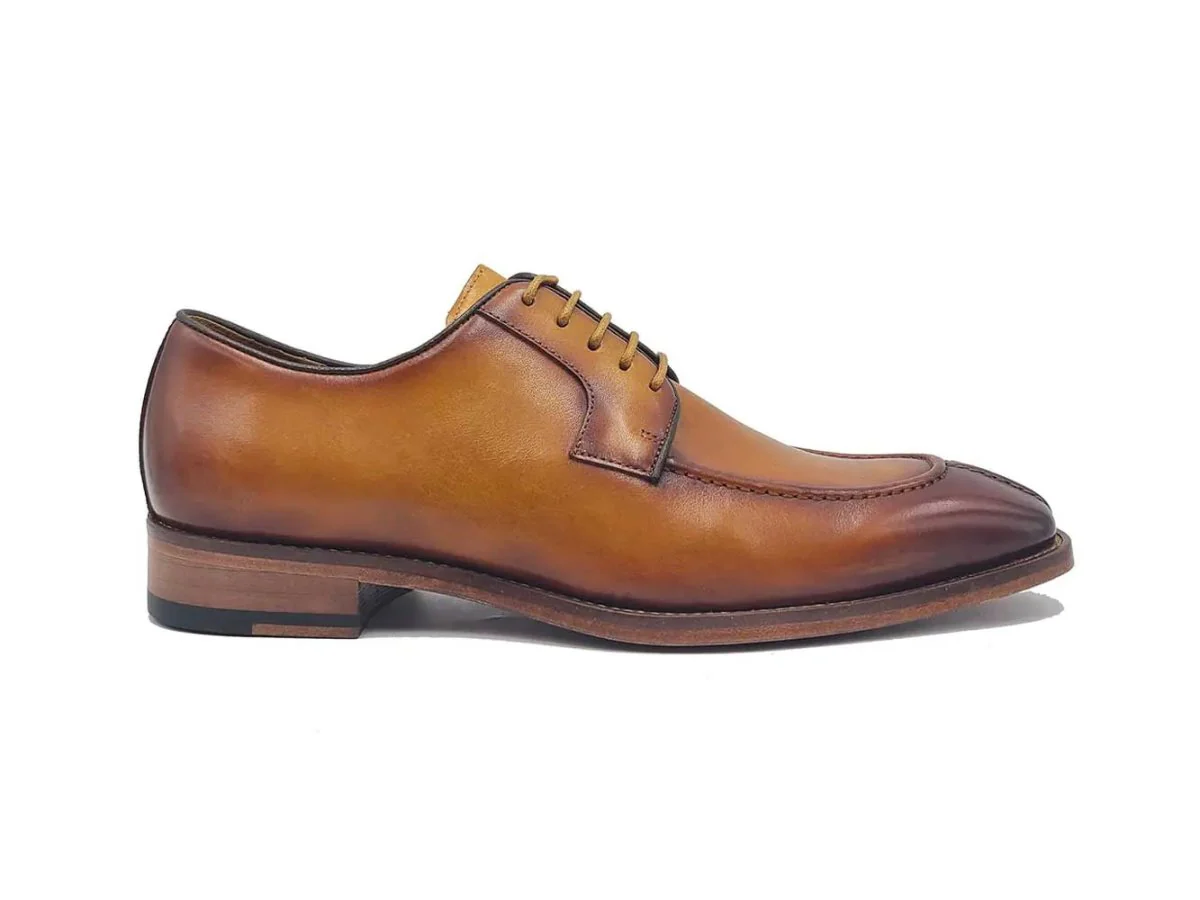 Carrucci Shoes Split Toe Oxford Men's Leather Dress Shoes KL903-07 - Image 14