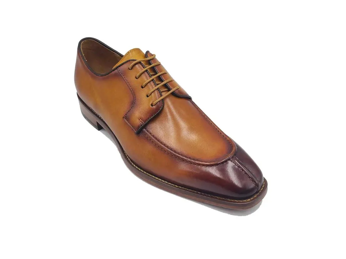 Carrucci Shoes Split Toe Oxford Men's Leather Dress Shoes KL903-07 - Image 15