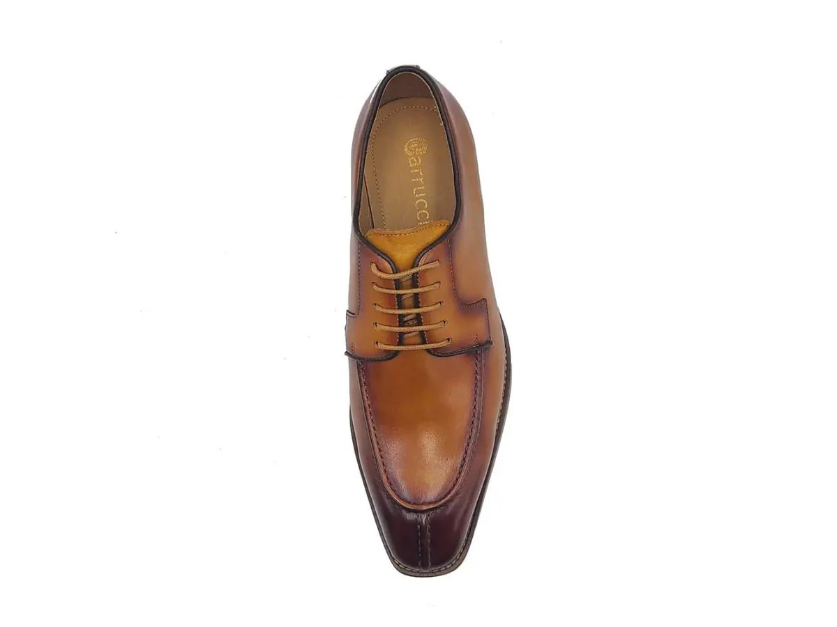 Carrucci Shoes Split Toe Oxford Men's Leather Dress Shoes KL903-07 - Image 16