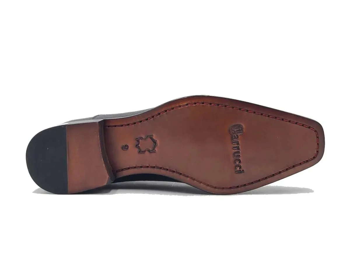 Carrucci Shoes Split Toe Oxford Men's Leather Dress Shoes KL903-07 - Image 20