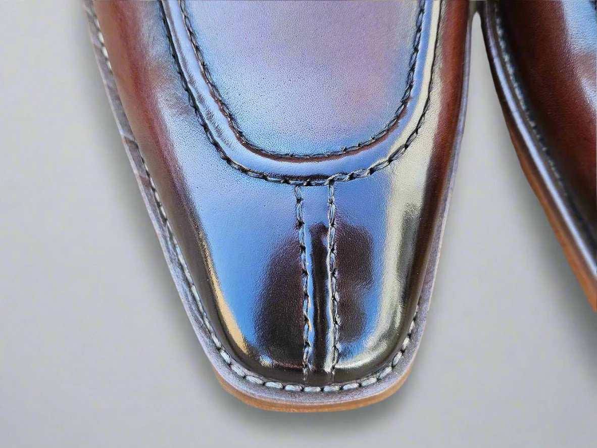 Carrucci Shoes Split Toe Oxford Men's Leather Dress Shoes KL903-07 - Image 3