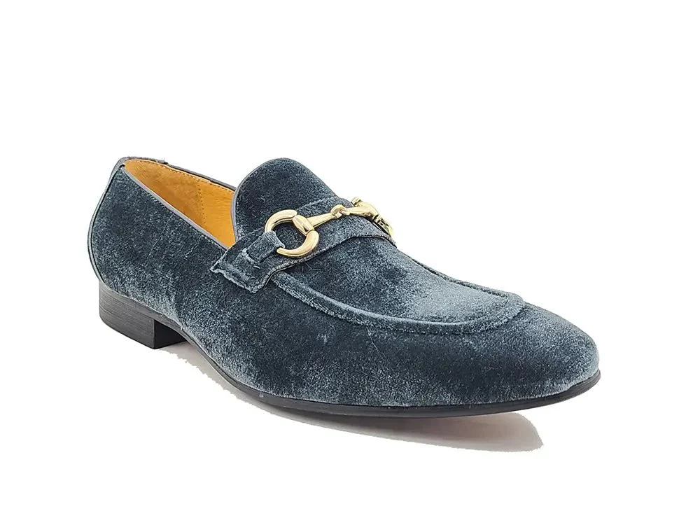 Carrucci Shoes Velvet Buckle Loafer Luxe Everyday Classic Timeless Velvet - Image 10